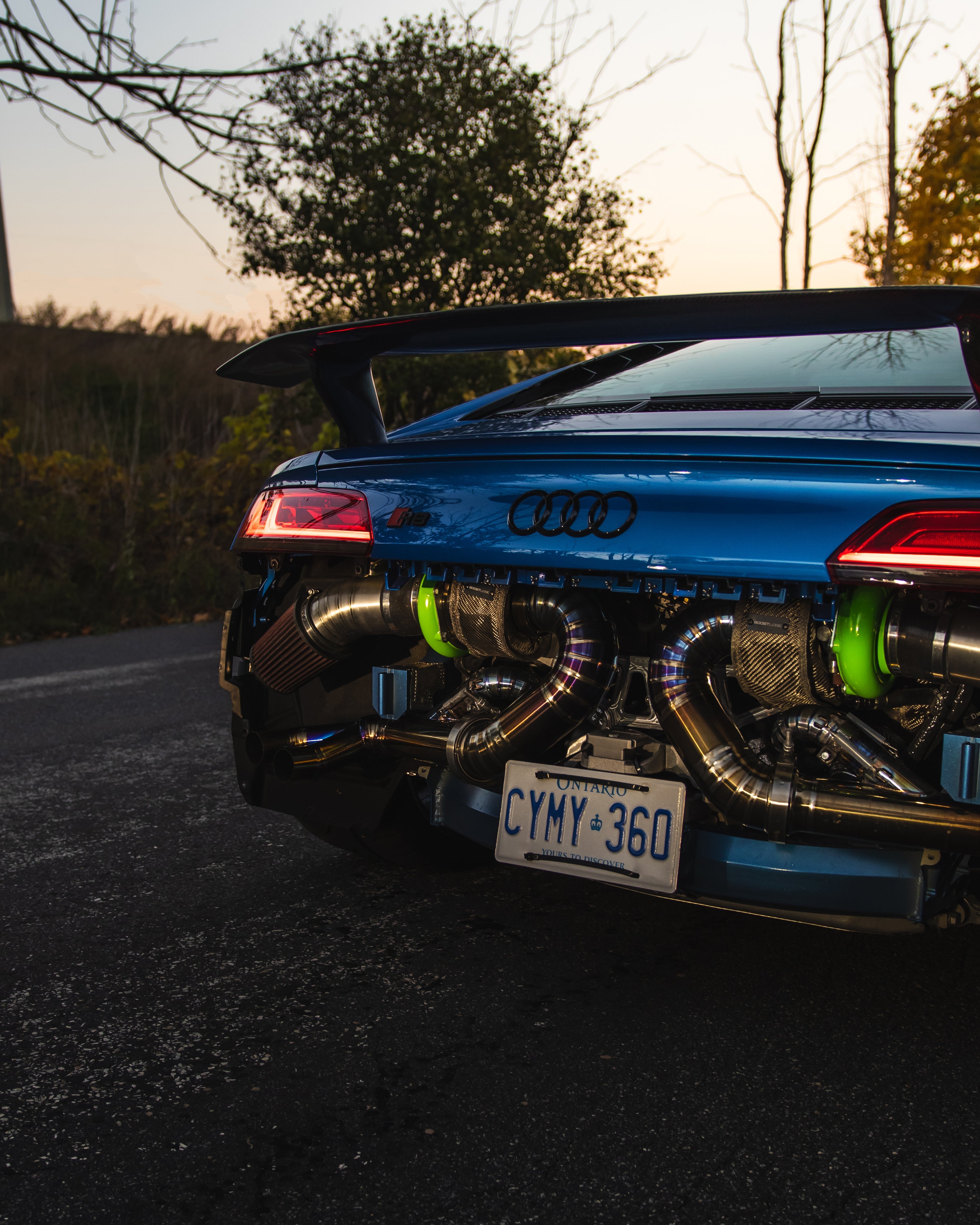 Audi R8 / Lamborghini Huracan V10 Twin Turbo Package (INSTALLED) PAMS1000 (1000WHP+)