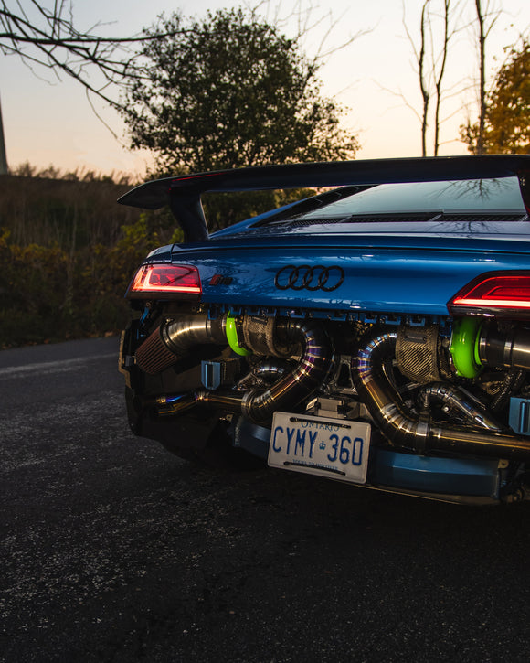 Audi R8 / Lamborghini Huracan V10 Twin Turbo Package (INSTALLED) PAMS1000 (1000-1400WHP+)