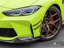 Autotecknic Front Bumper Dry Carbon Canard Set - BMW | G80 M3 | G82 M4-10