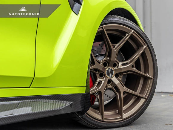 AutoTecknic G8X M3 / M4 Carbon Fiber Front Splash Guard Set