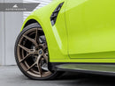 AutoTecknic G8X M3 / M4 Carbon Fiber Front Splash Guard Set-4