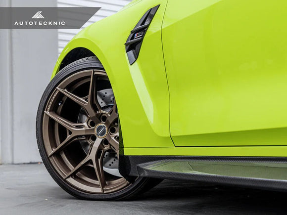 AutoTecknic G8X M3 / M4 Carbon Fiber Front Splash Guard Set