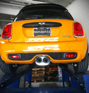 Invidia 14+ Mini Cooper S Q300 w/ Rolled Titanium Tips Cat-Back Exhaust-6