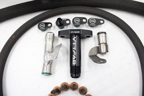VTT-FAB S55 Factory Control EWG Top Mount Single Turbo kit