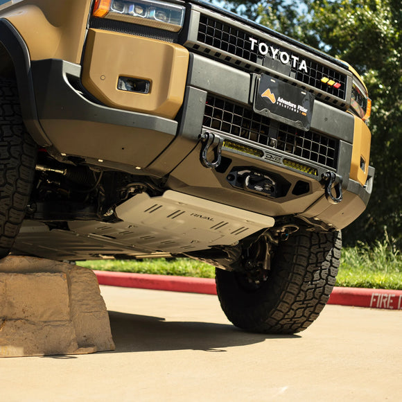 RIVAL Aluminum Engine Skid Plate 2024-2025 Toyota Tacoma 4Gen | 2024-2025 Toyota Land Cruiser | 2025 Toyota 4Runner 6Gen