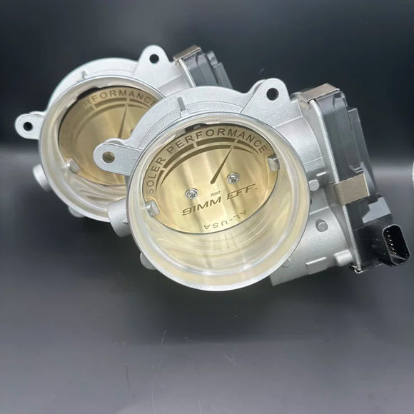 Soler Performance Ported 91MM EFF. C8 Z06 Throtte Body Pair