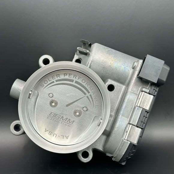 Soler Performance Ported 86MM Throttle Body for Porsche 911, Panamera/Cayenne, 918S