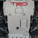 RIVAL Aluminum Transmission Catalytic Converter Skid Plate Toyota Tacoma 3Gen 4WD 2016-2023 Compatible with TRD Skid Plate-3