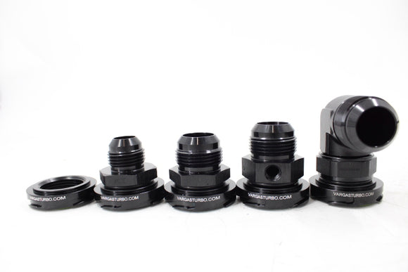 Billet S58/B58(TU) -16ORB Low-Profile Crankcase Vent Adapter
