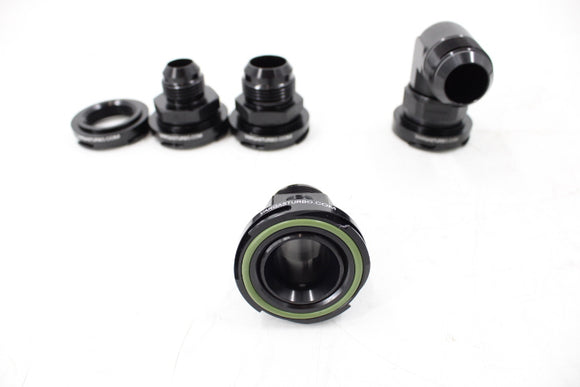 Billet S58/B58(TU) -16ORB Low-Profile Crankcase Vent Adapter