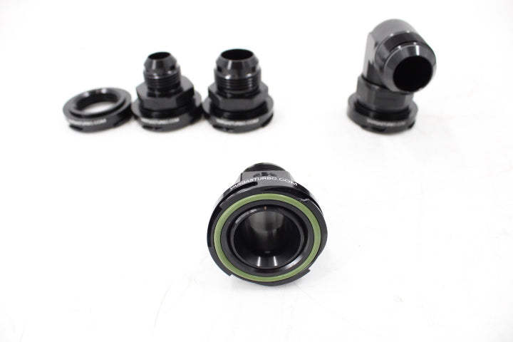 Billet S58/B58(TU) -16ORB Low-Profile Crankcase Vent Adapter