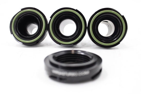 Billet S58/B58(TU) -16ORB Low-Profile Crankcase Vent Adapter