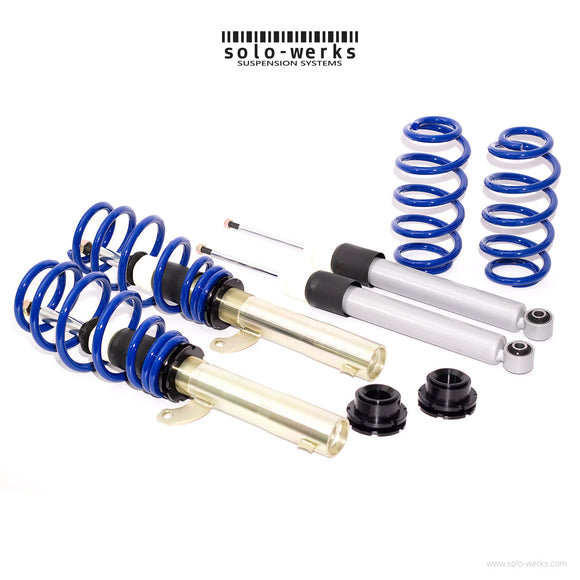 SOLO WERKS S1 COILOVER - VW MK V & MK VI '05-'15 (W/ REAR TORSION BEAM SUSP)