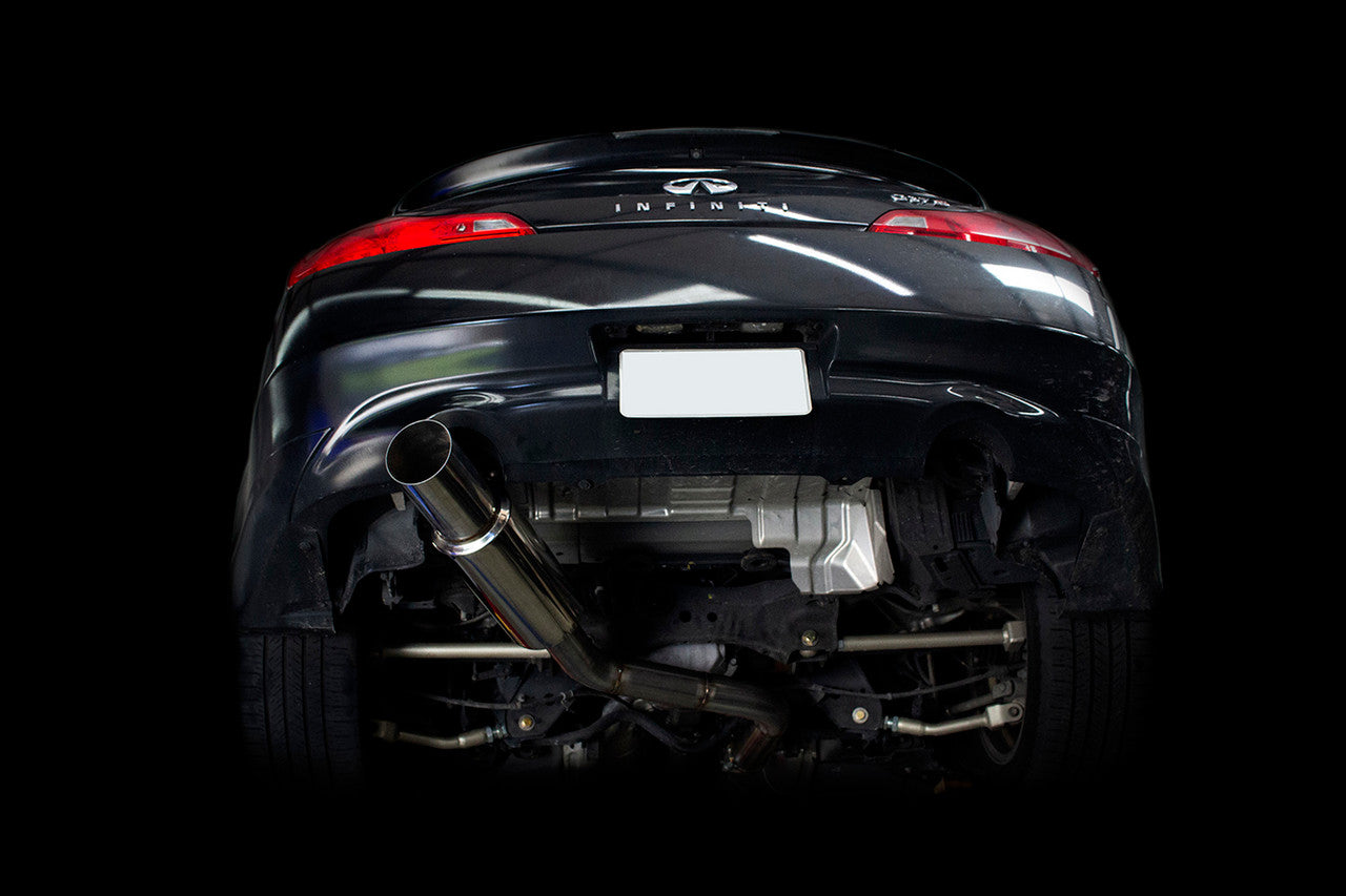 ISR Performance GT Single Exhaust - Infiniti G37 Coupe RWD - 0