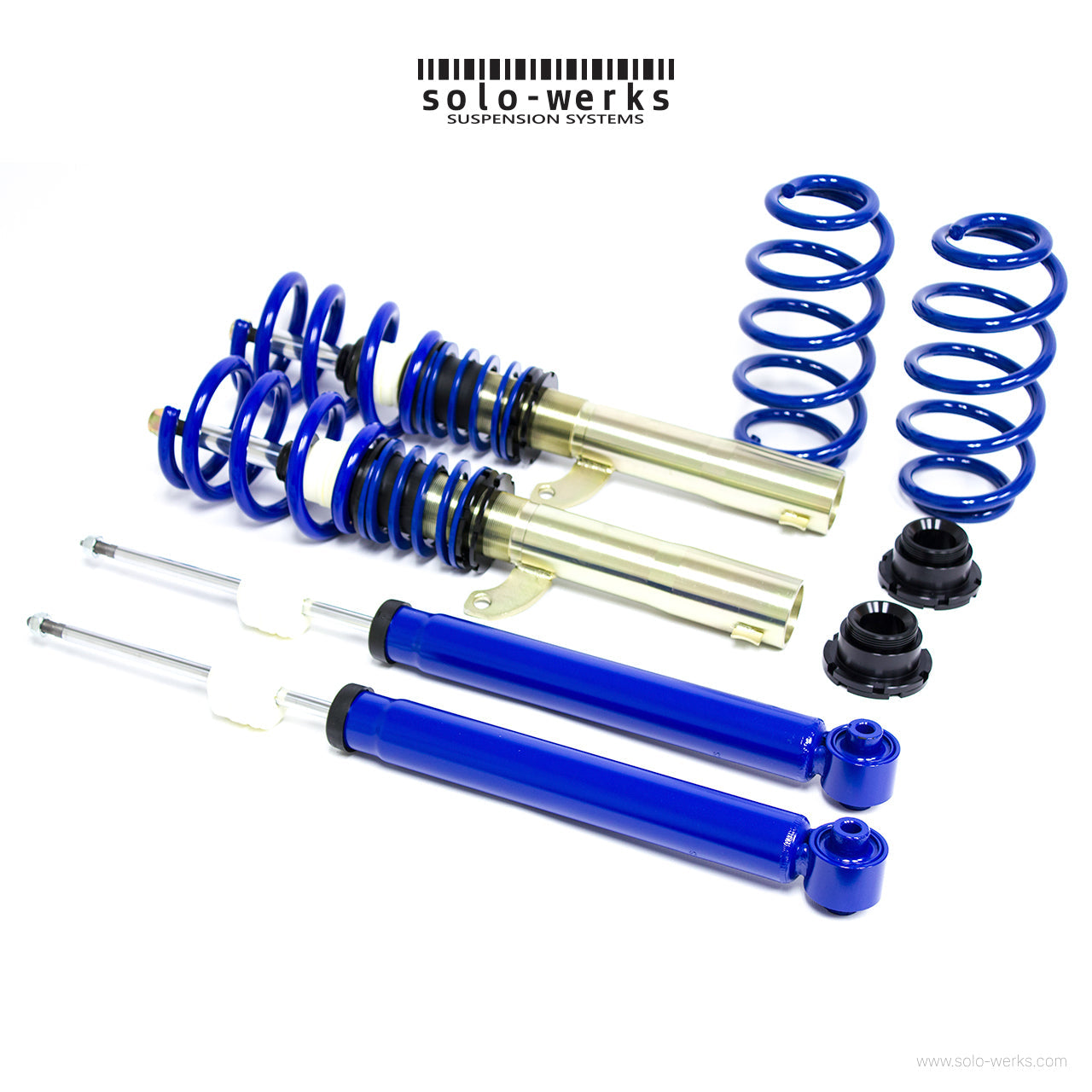 Solo Werks Coilover System | Mk7 GTi | GLi | Golf R | 8V Audi A3 | S3 2.0T