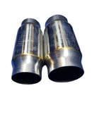 PLM High Flow Performance 400 Cell EPA Metallic Catalytic Converter-4