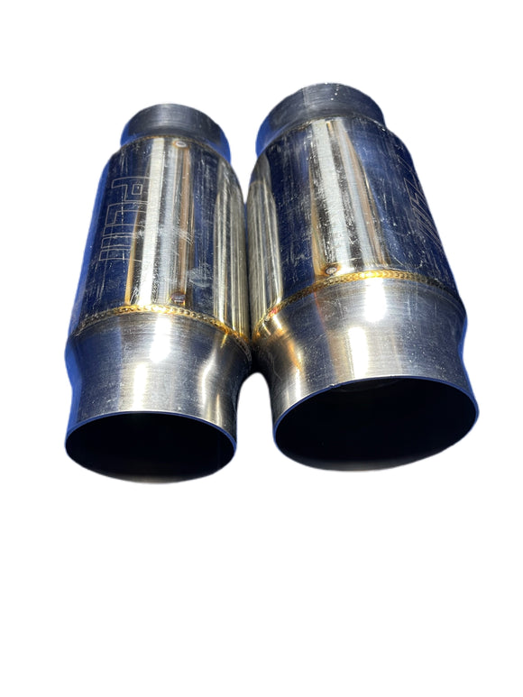 PLM High Flow Performance 400 Cell EPA Metallic Catalytic Converter