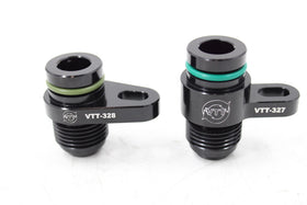 VTT G8X Billet Oil Cooler Adapter fittings - 0