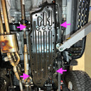 RIVAL Aluminum Gas Tank Skid Plate 2024-2025 Ford Ranger Raptor-5