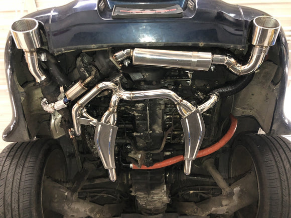 Fabspeed Porsche C2 Turbo, 964 Turbo 965 Sport Headers with Heat (1990-1994)