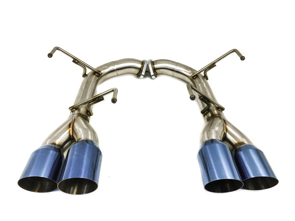 PLM SUBARU WRX / STI 2015 + Track Pipe Dual Tips (Titanium Blue Tips)