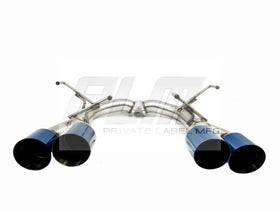 PLM SUBARU WRX / STI 2015 + Track Pipe Dual Tips (Titanium Blue Tips) - 0