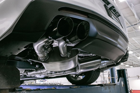 Corsa 2016-24 Chevrolet Camaro SS/ZL1 6.2L V8 Black Xtreme Axle-Back Exhaust (w/ Factory NPP Valve)