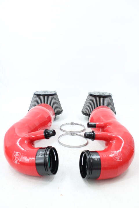 BMW F9X M5-M8 S63 Turbo-Forward Full Flow Intake System – VTT Complete Billet Turbo Inlet & Dual 4” Filter Upgrade