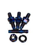 PLM Titanium Turbo to Manifold Stud Kit M10 x 1.5mm-3