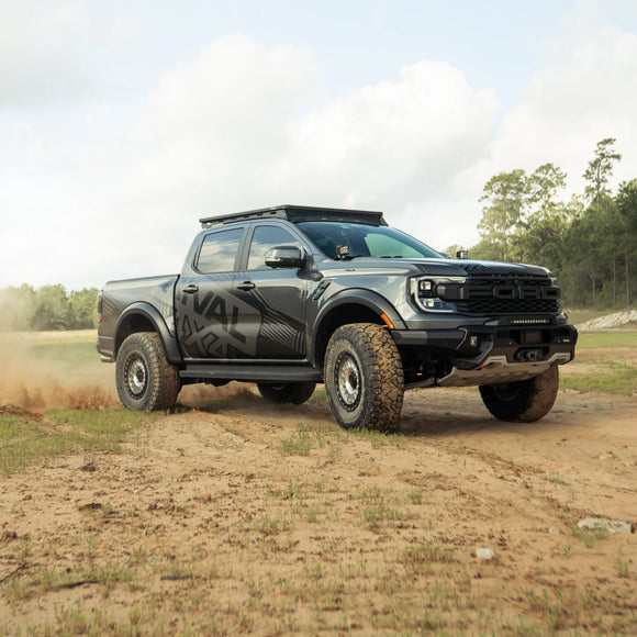 RIVAL Front Aluminum Bumper 2024-2025 Ford Ranger Raptor U.S. with Winch Mount and Recovery Points