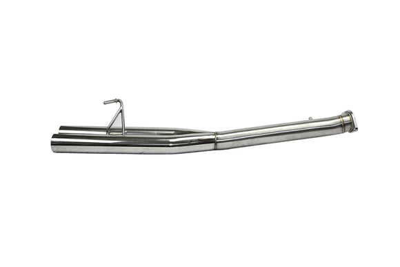 ISR Performance EP (Straight Pipes) Dual Tip Exhaust - Nissan 350Z