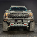 RIVAL Front Aluminum Bumper 2024-2025 Ford Ranger Raptor U.S. with Winch Mount and Recovery Points-1