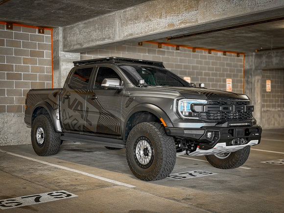 RIVAL Front Aluminum Bumper 2024-2025 Ford Ranger Raptor U.S. with Winch Mount and Recovery Points