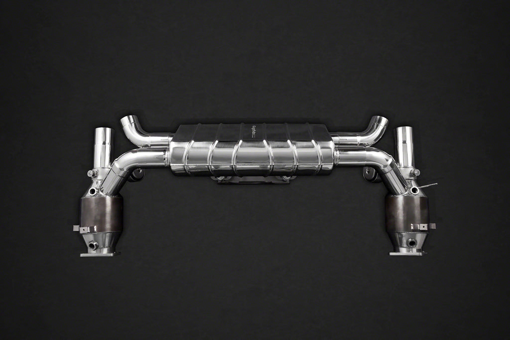 Porsche 991.2 Carrera S Biturbo (2015 ) - Valved Exhaust System, Sports Cats 200 Cell & CES-3 Remote