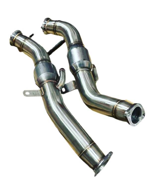 PLM Infiniti Q50 Q60 2016 - 2023 Full Downpipes Kit - Catted