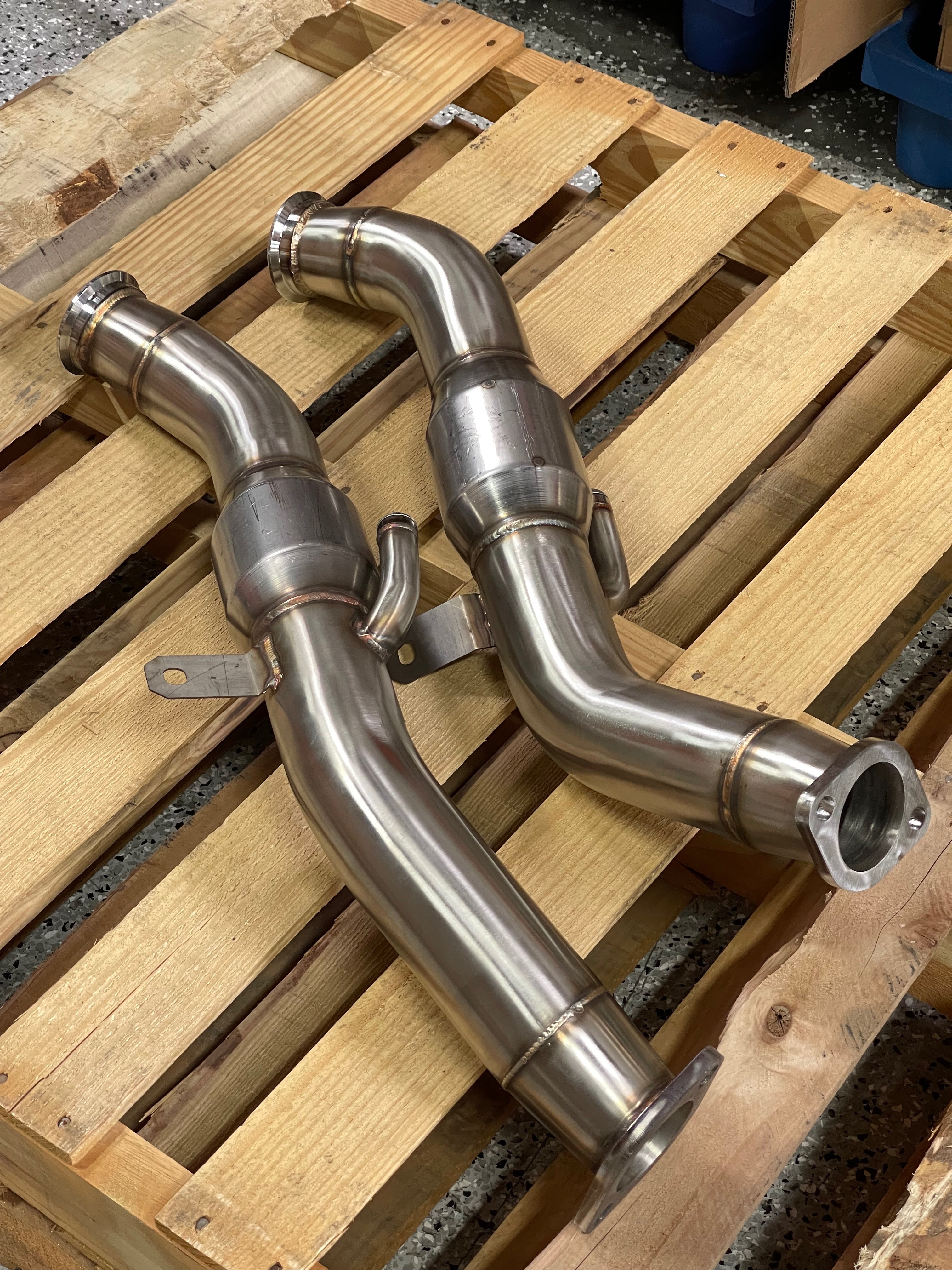 PLM Infiniti Q50 Q60 2016 - 2023 Full Downpipes Kit - Catted