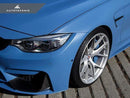 AutoTecknic Dry Carbon Fiber Performance Aero Splitters | BMW F80 M3 | BMW F82 M4-4