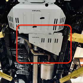 RIVAL Aluminum Transfer Case Skid Plate 2024-2025 Toyota Tacoma 4Gen - 0