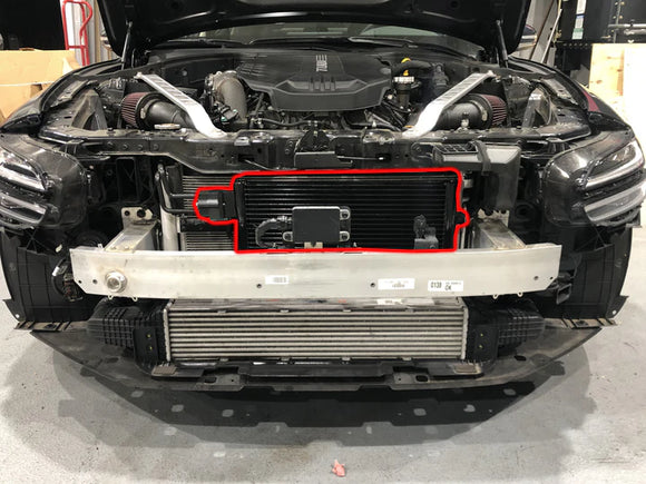BMS V2 Transmission Oil Cooler for 2018+ Kia Stinger & Genesis G70 3.3T