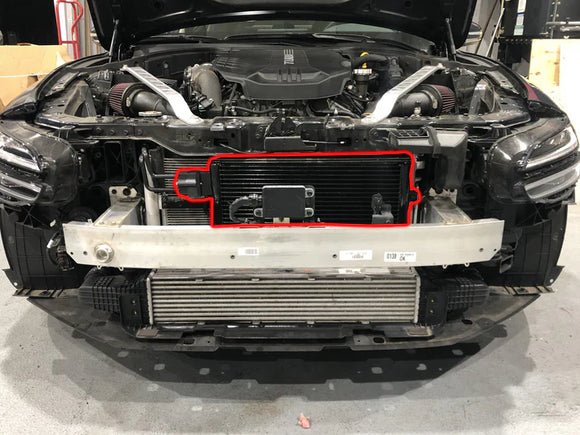 BMS V2 Transmission Oil Cooler for 2018+ Kia Stinger & Genesis G70/G80 3.3T