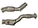 MAD BMW S58 X3M X4M Catted High Flow 200 cell Downpipes-2