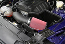 JLT 15-19 Ford Mustang 2.3L EcoBoost Black Textured Cold Air Intake Kit w/Red Filter-1