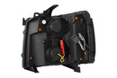 AlphaRex 07-13 Chevy 1500HD(NewBody) NOVA LED Proj Headlight Plank Sty Glos Blk w/Activ Lite/Seq Sig-8