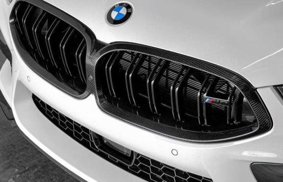 AUTOTECKNIC Replacement Dry Carbon Grille Surrounds - BMW F91/ F92/ F93 M8
