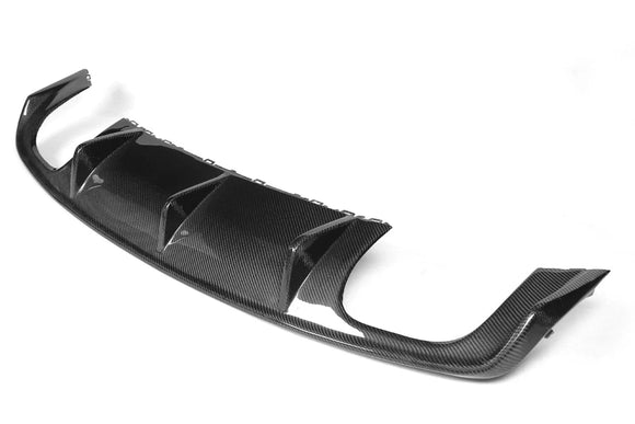Velt Sport Audi 8V Carbon Fiber Rear Diffuser - A3 (S-Line) / S3 | VELT-RDF-CF-V1-8VS3