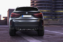BMW X5M (F15) (2013 ) & X6M (2014 ) Valved Exhaust System, Mid-Pipes, & CES-3 Remote Kit With Carbon Fiber Tips-6