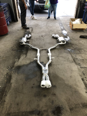 MERCEDES C63 AMG W204 VALVED EXHAUST - 0