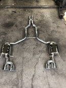 MERCEDES C63 AMG W204 VALVED EXHAUST-3