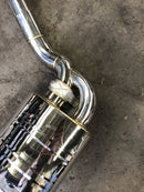 MERCEDES C63 AMG W204 VALVED EXHAUST-4