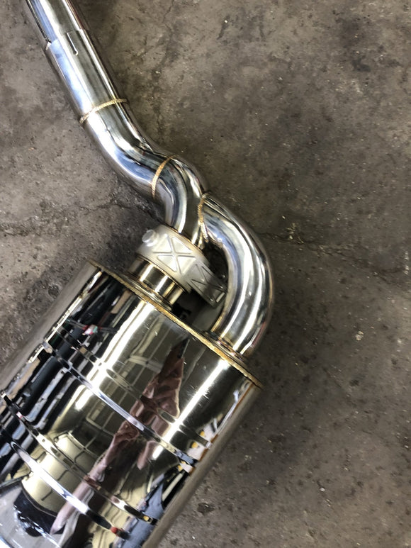 MERCEDES C63 AMG W204 VALVED EXHAUST